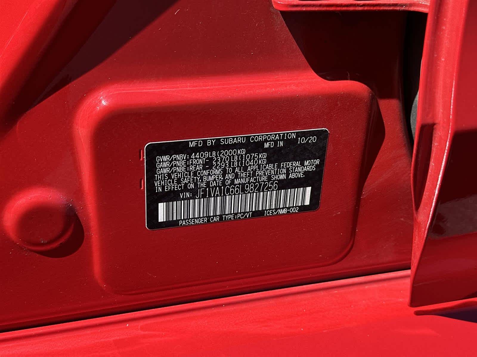 Thumbnail: 2020 Subaru WRX - 20