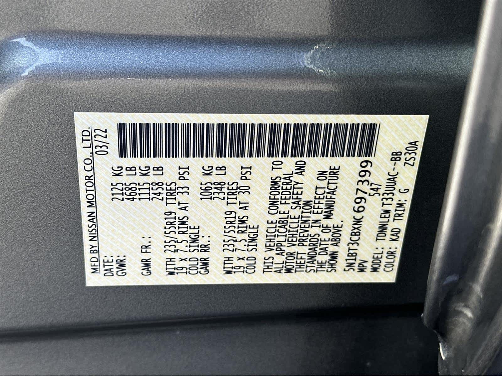 Thumbnail: 2022 Nissan Rogue - 21