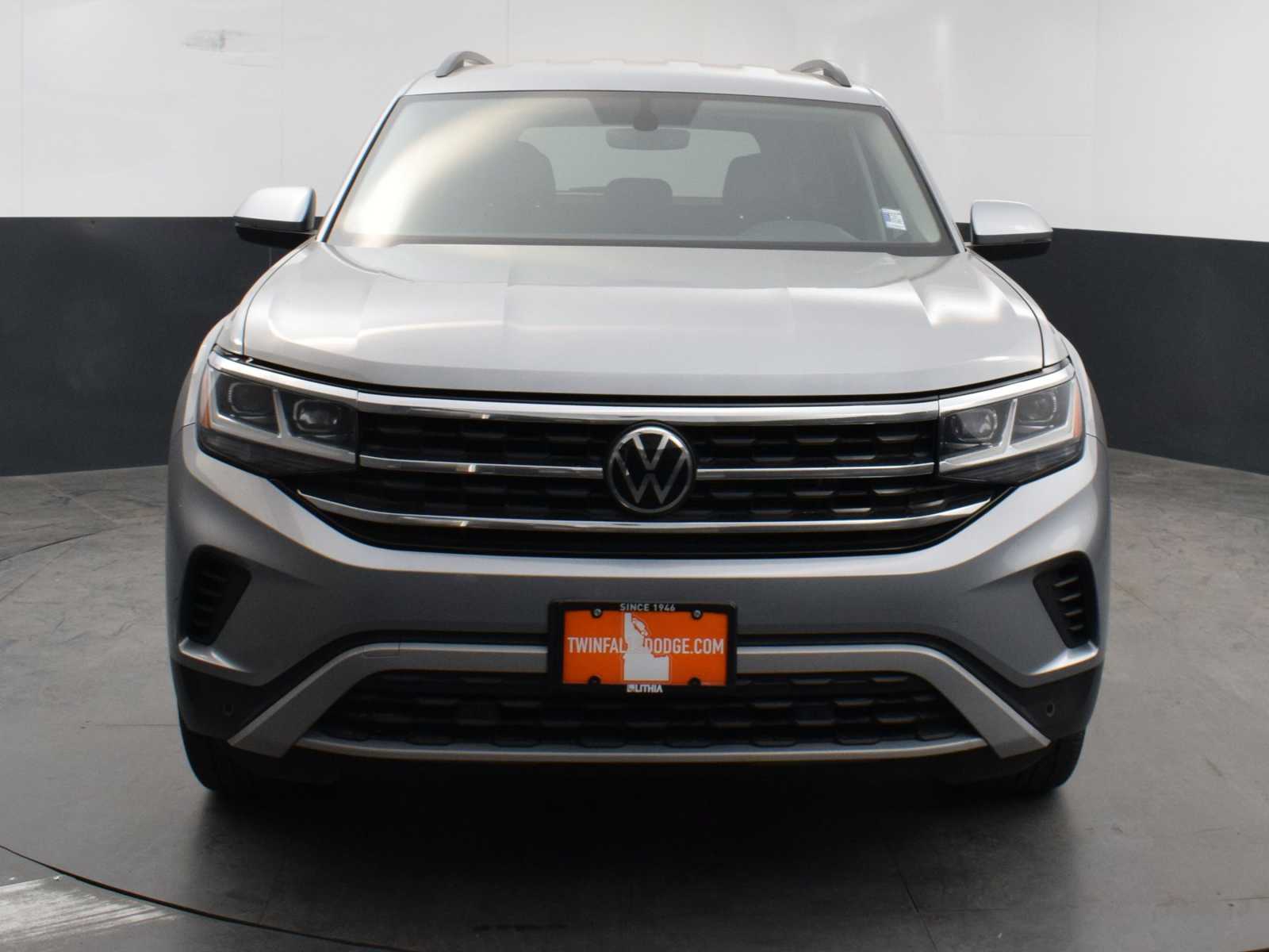 Used 2021 Volkswagen Atlas SE w/Tech with VIN 1V2WR2CA2MC552165 for sale in Twin Falls, ID