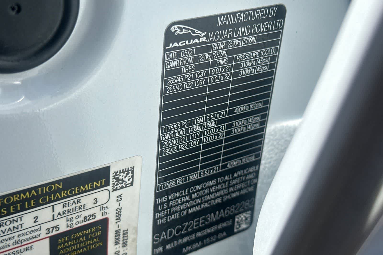 Thumbnail: 2021 Jaguar F-Pace - 34