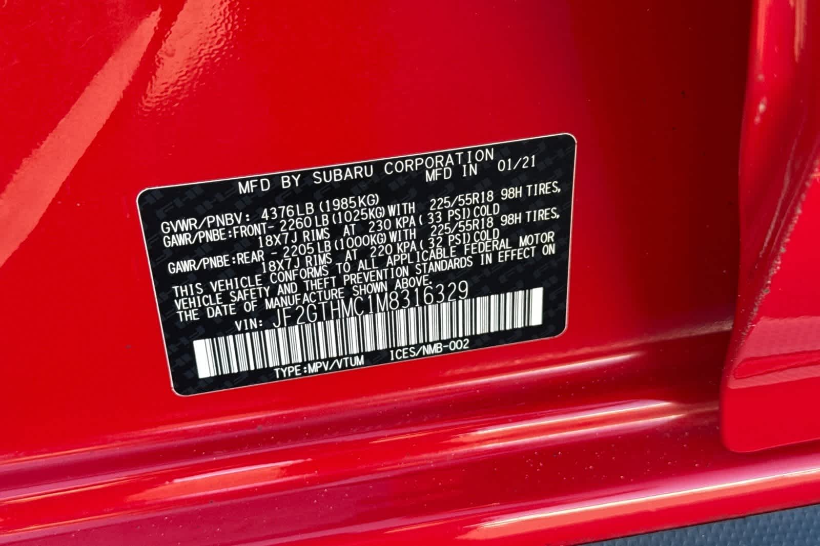 Thumbnail: 2021 Subaru Crosstrek - 35