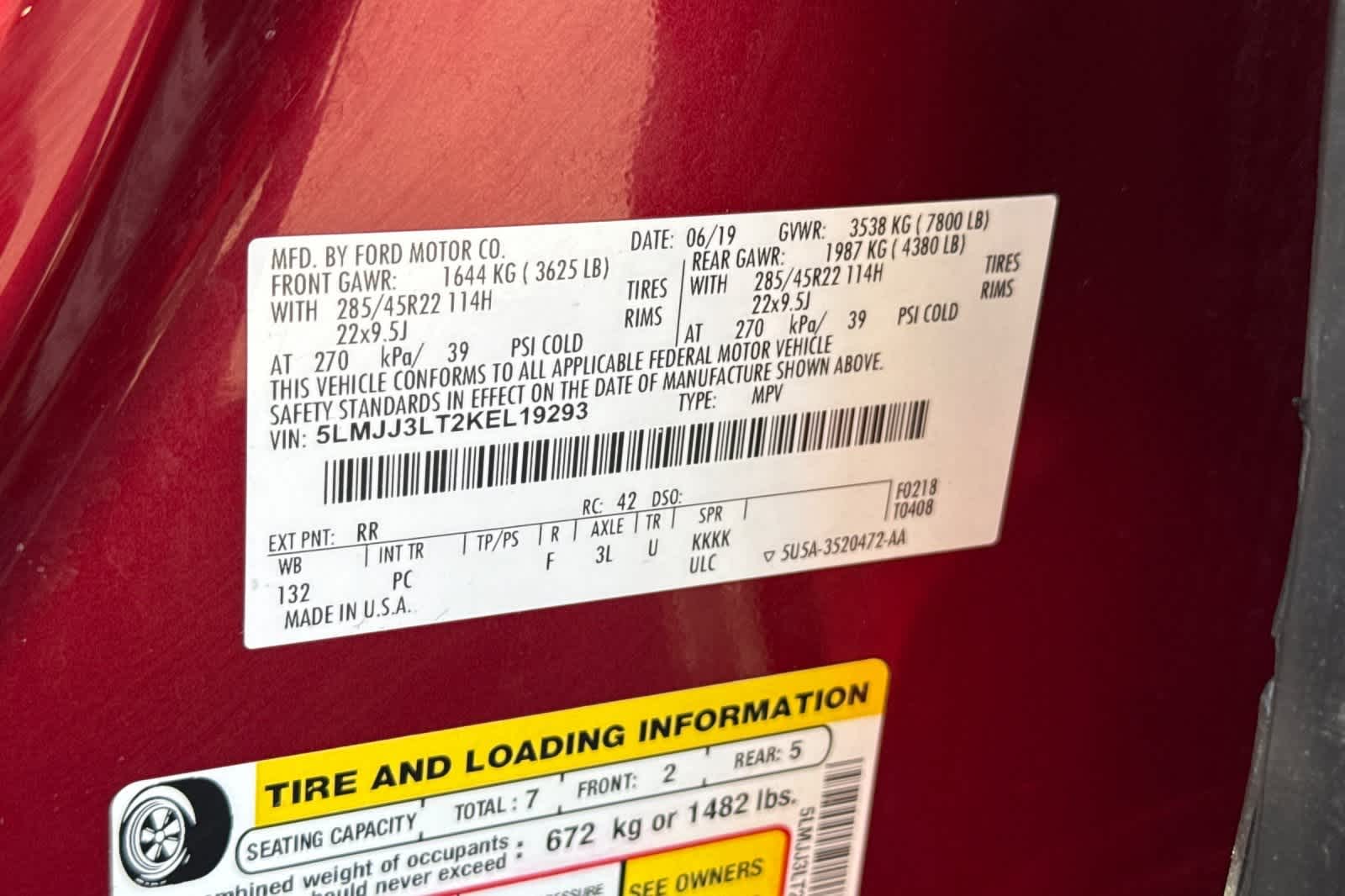 Thumbnail: 2019 Lincoln Navigator L - 36