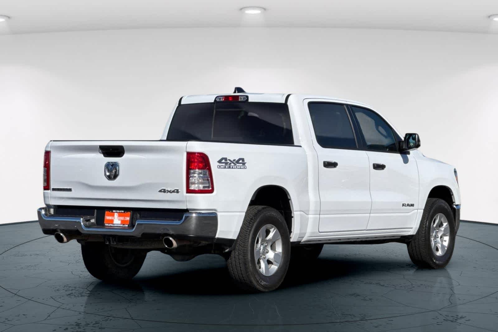 Certified 2023 RAM Ram 1500 Pickup Big Horn/Lone Star with VIN 1C6SRFFT6PN641726 for sale in Twin Falls, ID