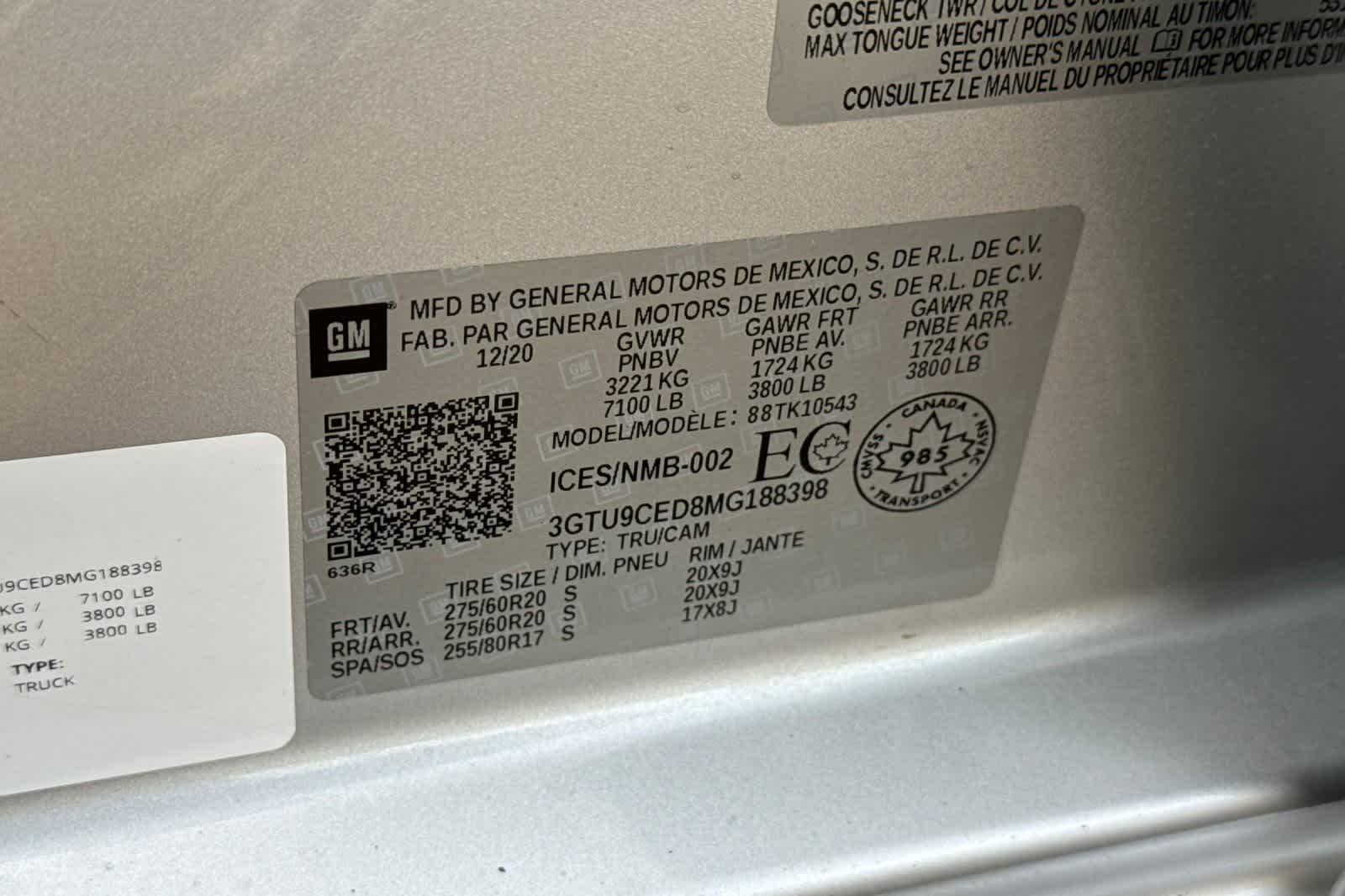 Thumbnail: 2021 GMC Sierra 1500 - 32