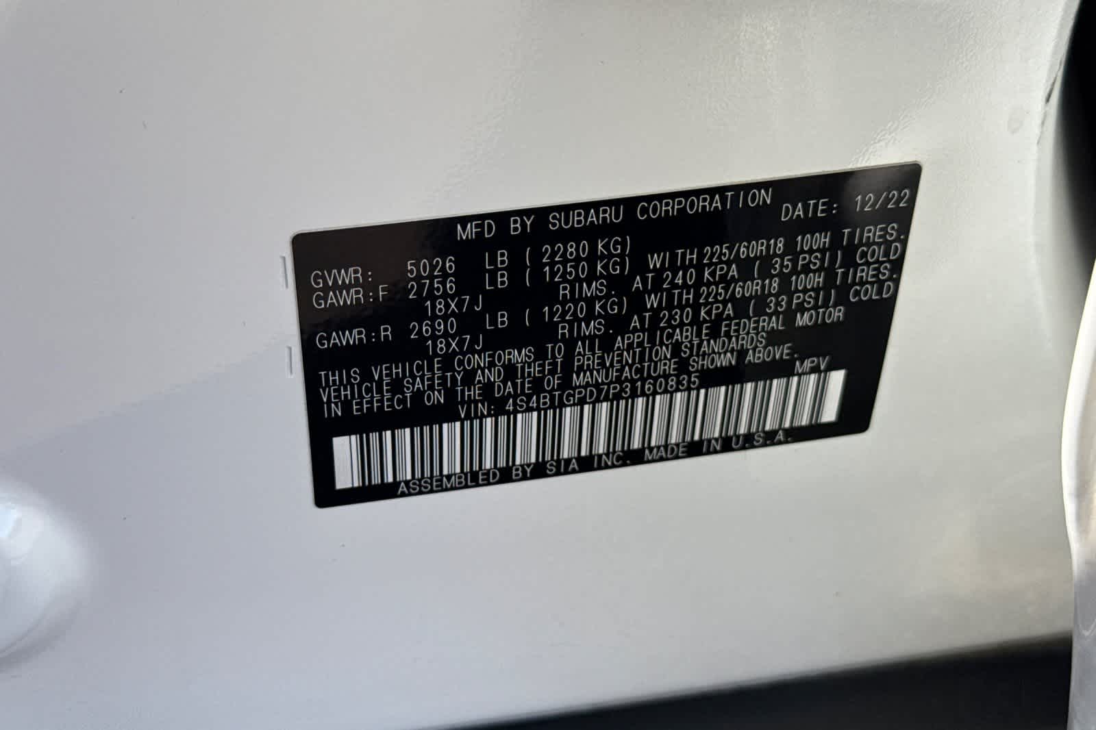 Thumbnail: 2023 Subaru Outback - 33