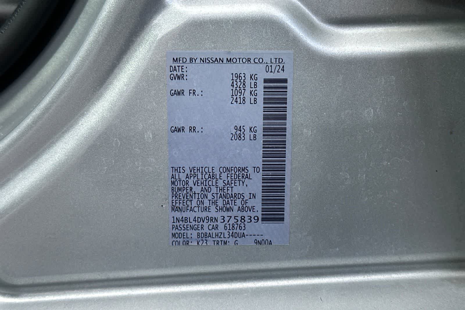 Thumbnail: 2024 Nissan Altima - 33