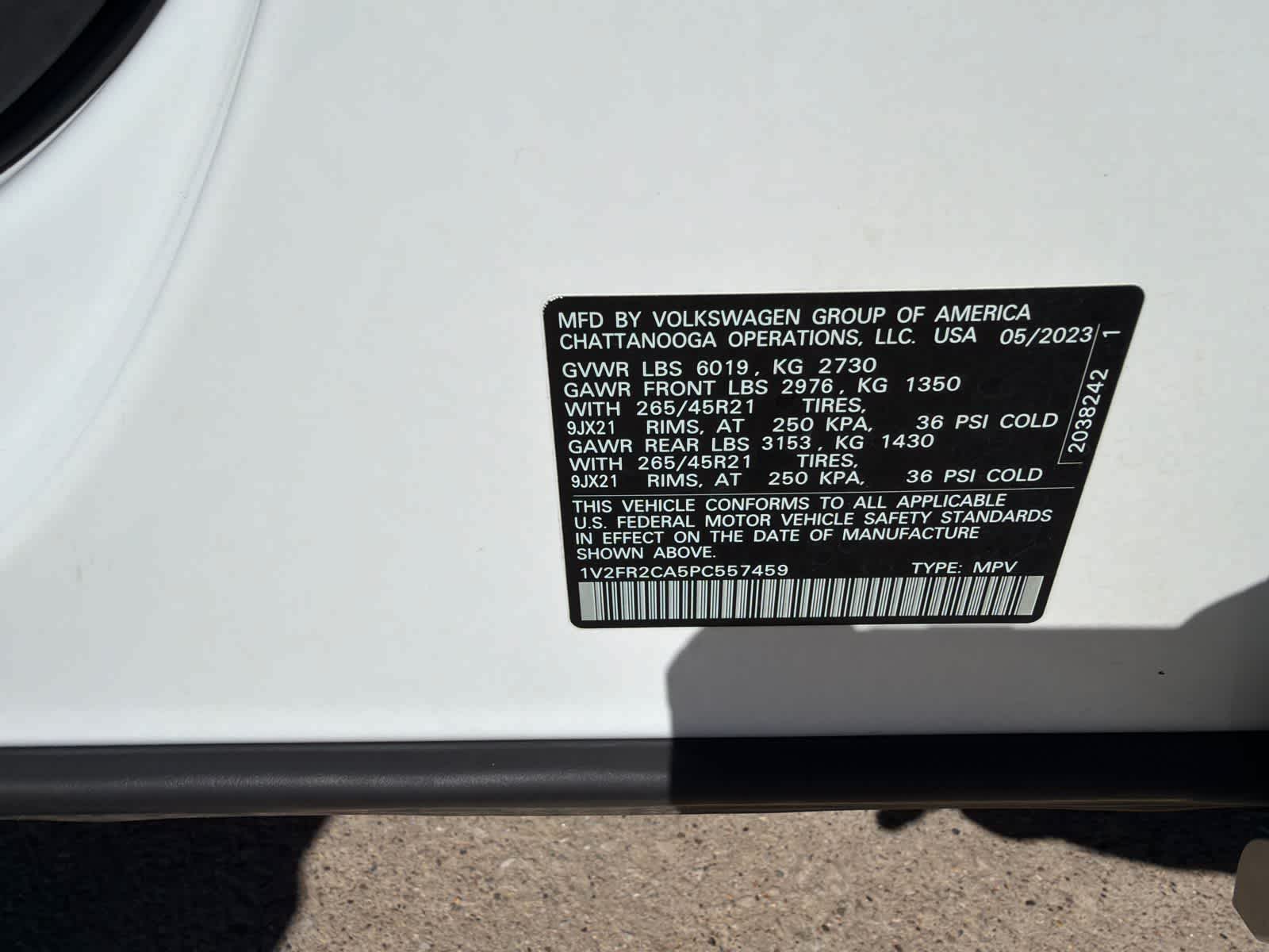 Thumbnail: 2023 Volkswagen Atlas - 21