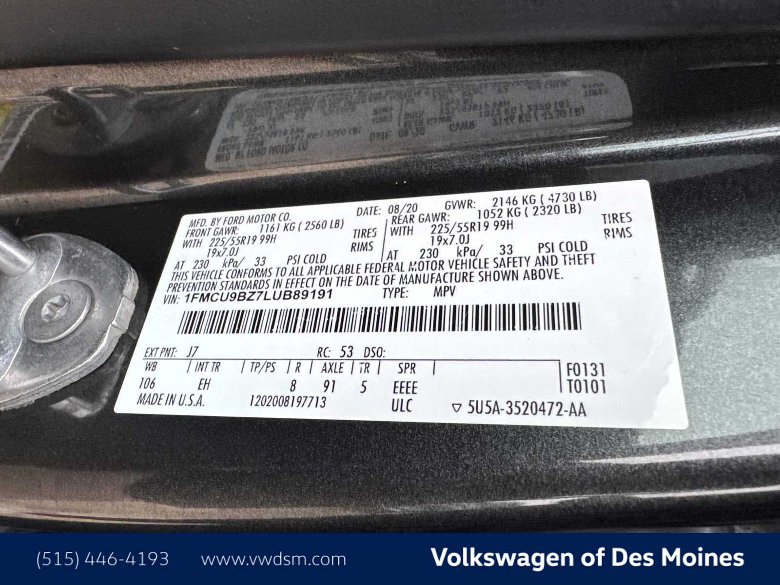 Thumbnail: 2020 Ford Escape - 22