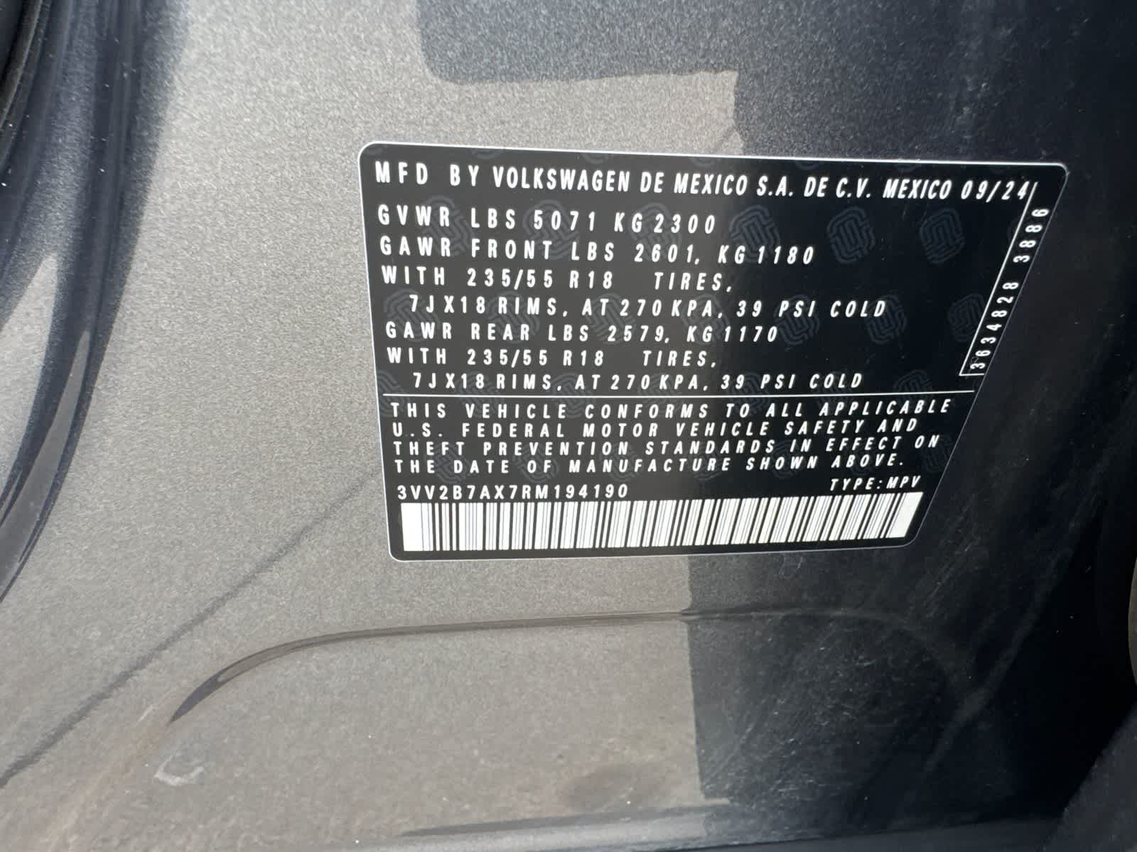 Thumbnail: 2024 Volkswagen Tiguan - 21