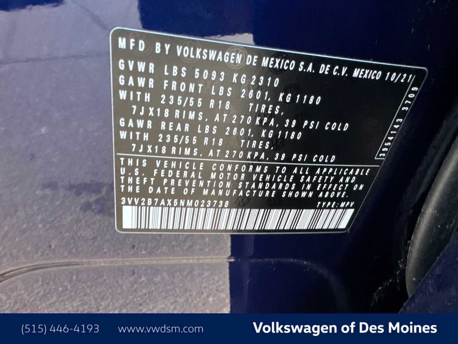 Thumbnail: 2022 Volkswagen Tiguan - 21