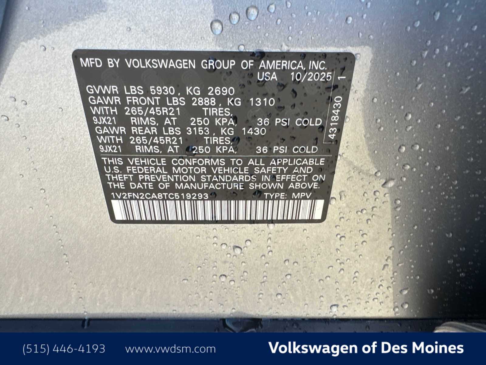 Thumbnail: 2026 Volkswagen Atlas - 22