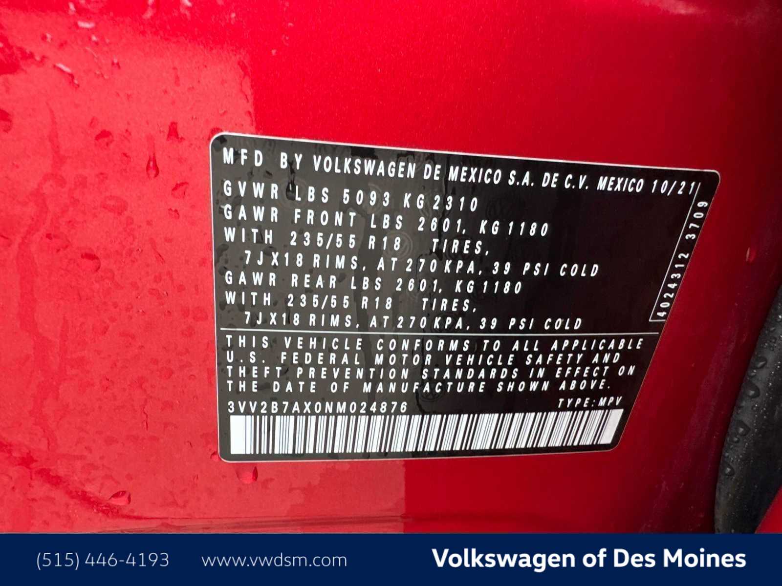 Thumbnail: 2022 Volkswagen Tiguan - 21