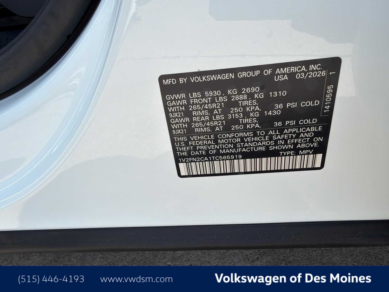 Thumbnail: 2026 Volkswagen Atlas - 22
