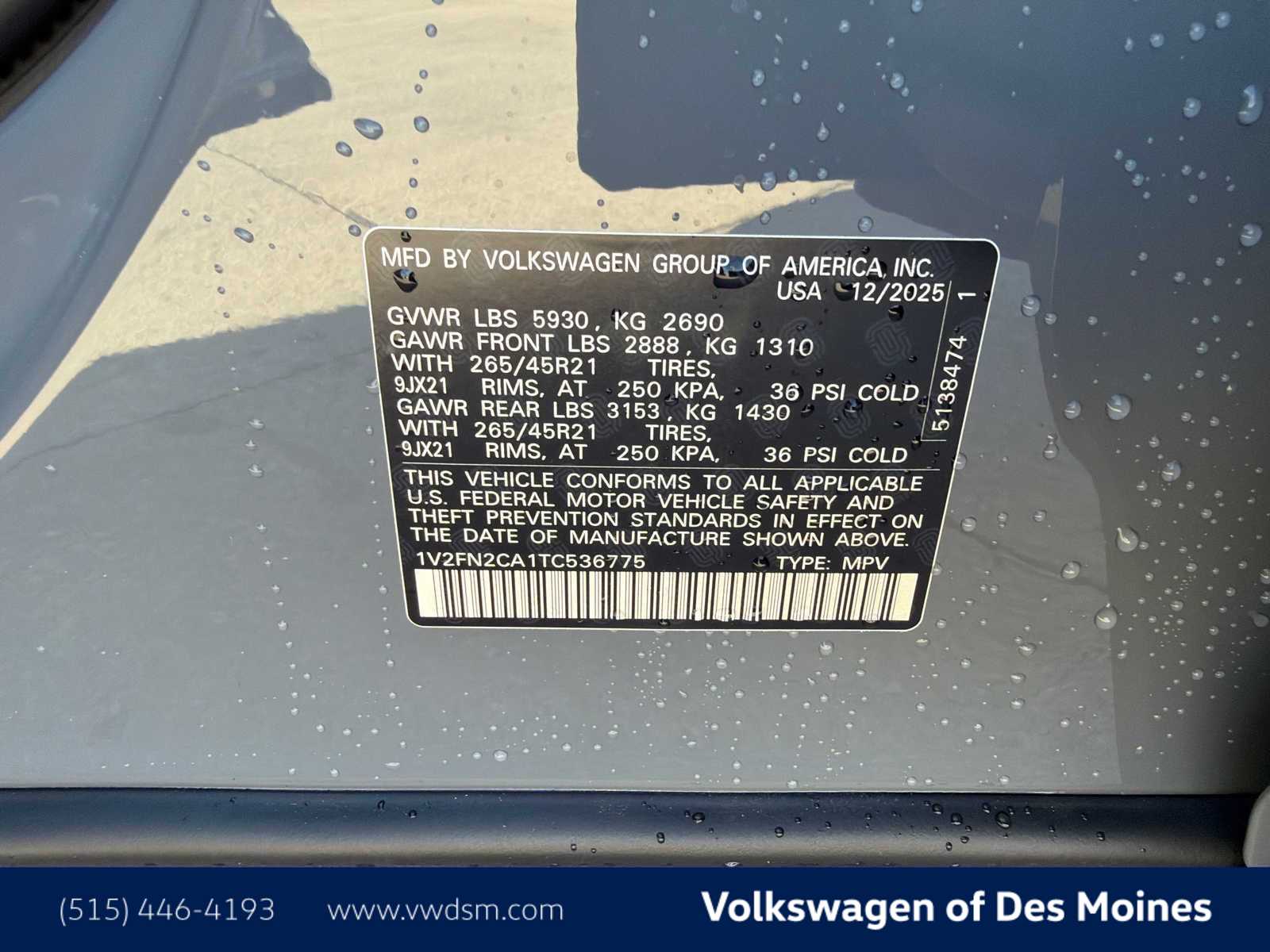 Thumbnail: 2026 Volkswagen Atlas - 23