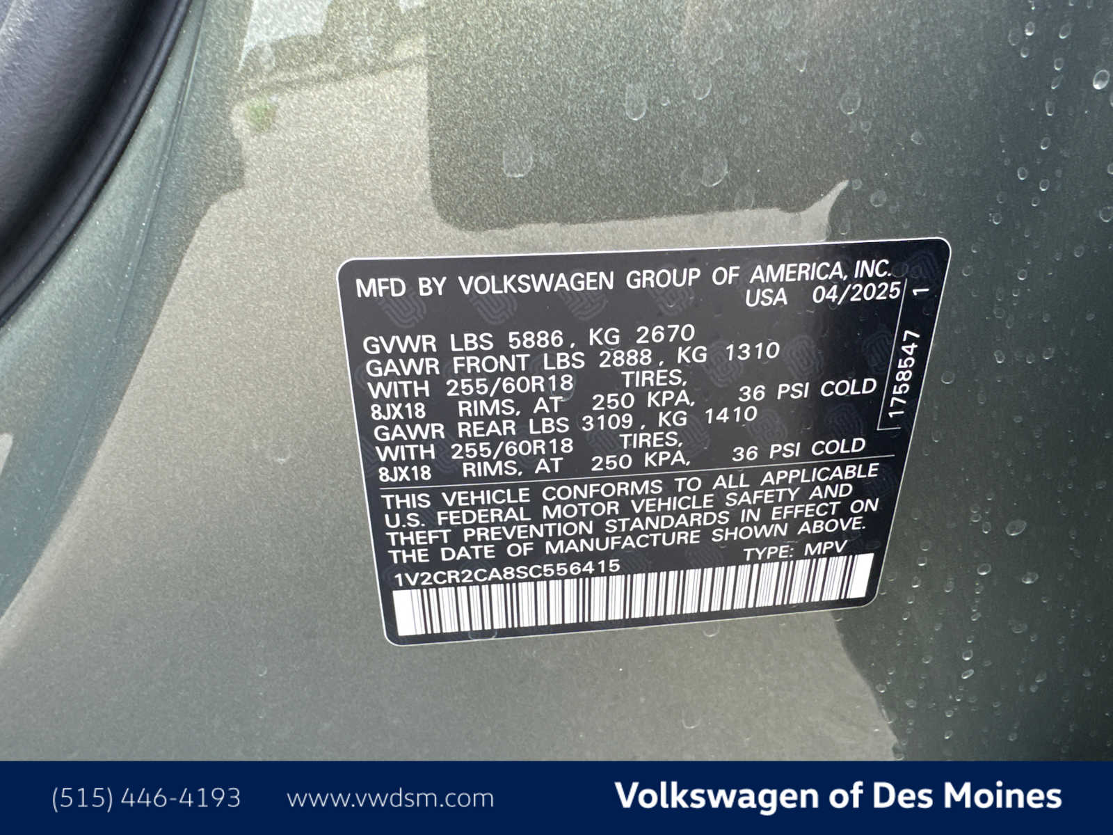 2025 Volkswagen Atlas  22