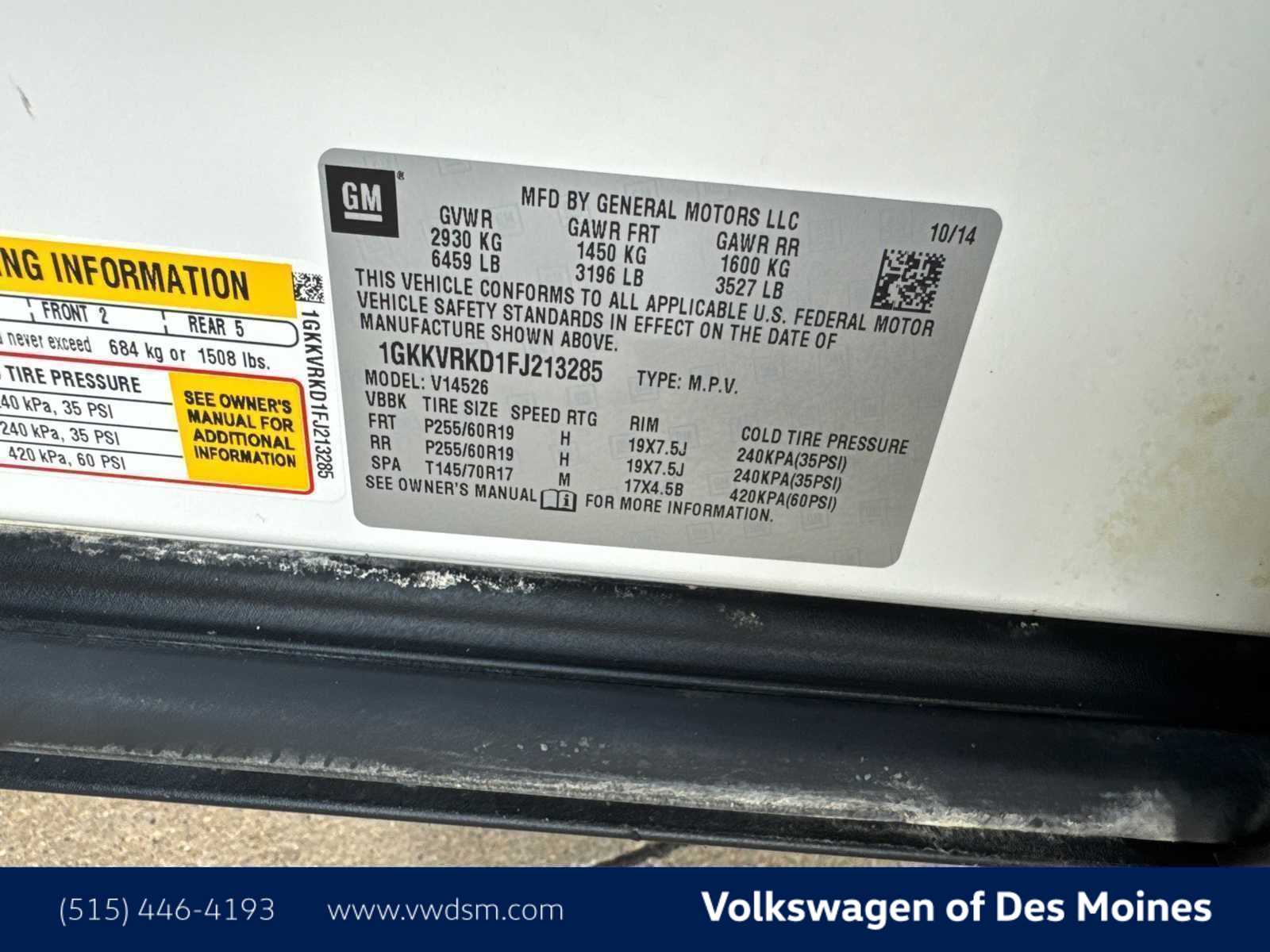 Thumbnail: 2015 GMC Acadia - 22