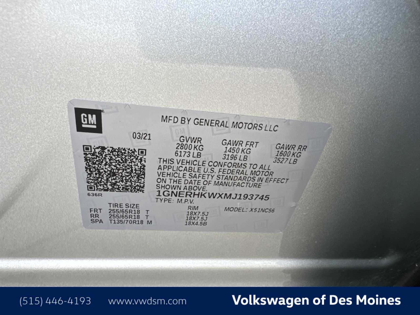 Thumbnail: 2021 Chevrolet Traverse - 21