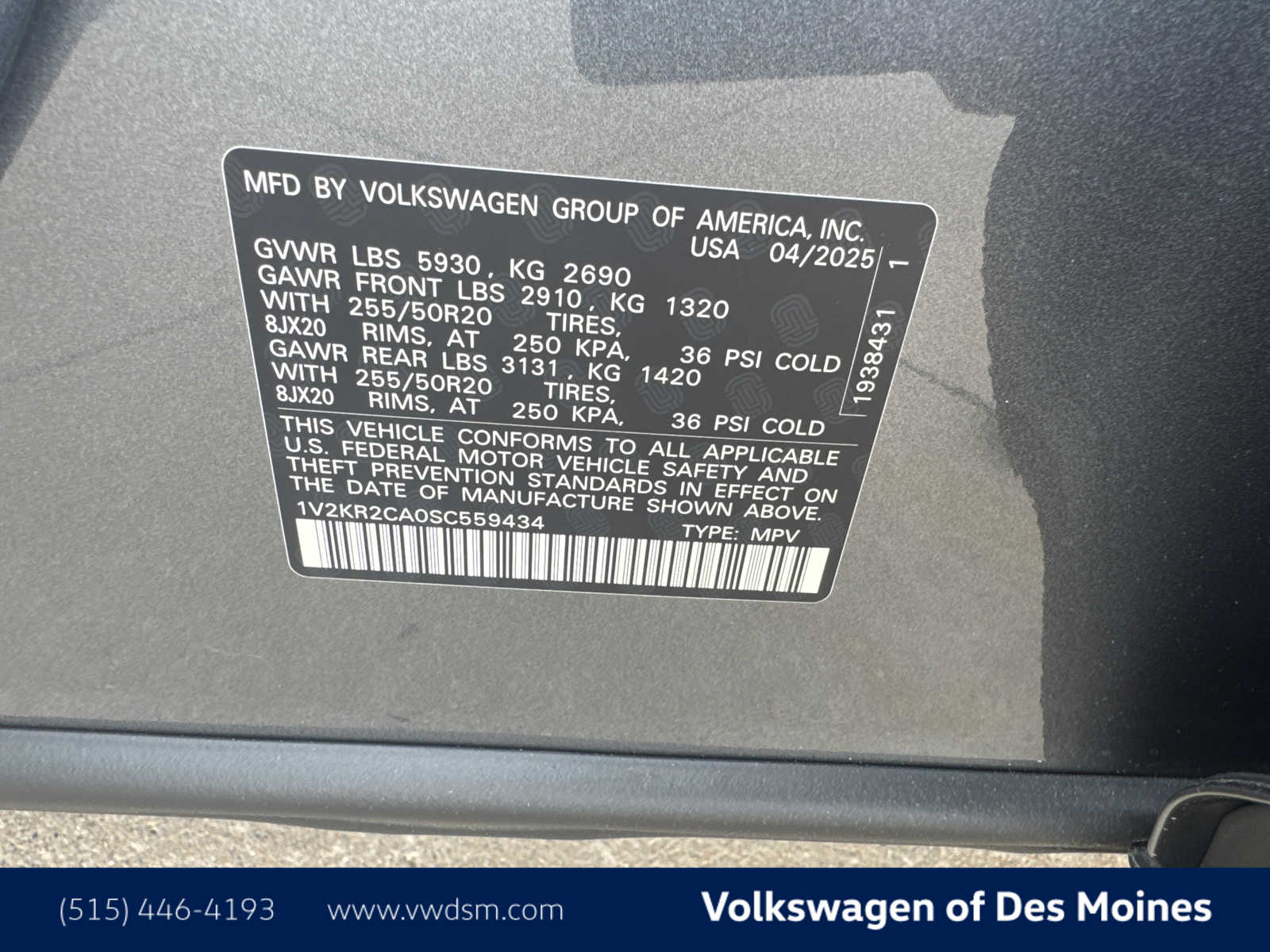 Thumbnail: 2025 Volkswagen Atlas - 22