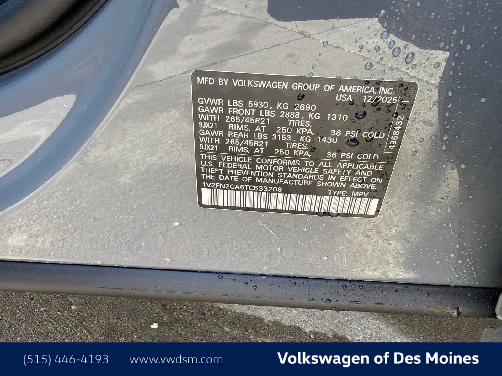 Thumbnail: 2026 Volkswagen Atlas - 21