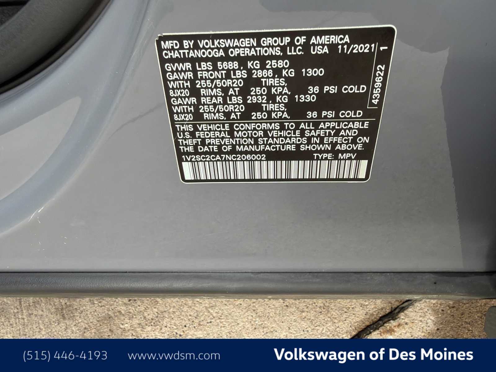 Thumbnail: 2022 Volkswagen Atlas - 20