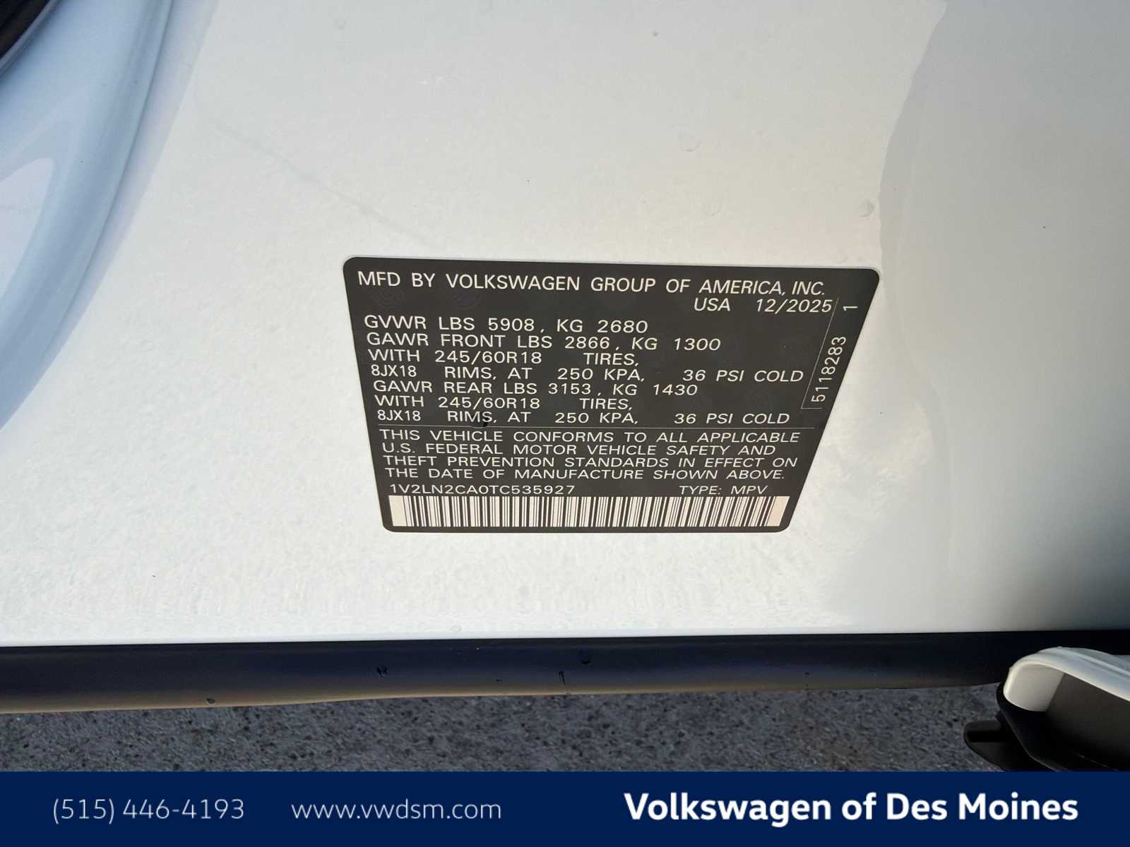 Thumbnail: 2026 Volkswagen Atlas - 22