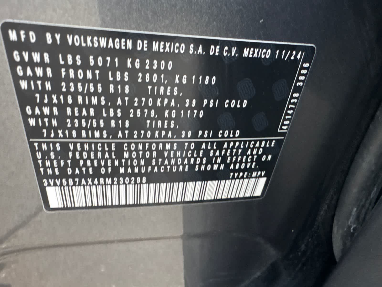 Thumbnail: 2024 Volkswagen Tiguan - 21