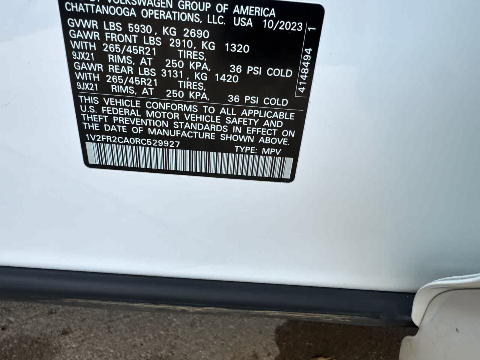 Thumbnail: 2024 Volkswagen Atlas - 21