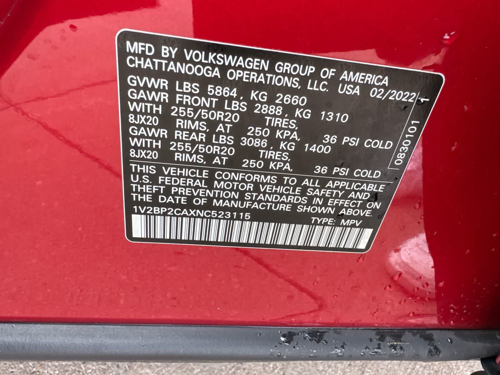 Thumbnail: 2022 Volkswagen Atlas - 21