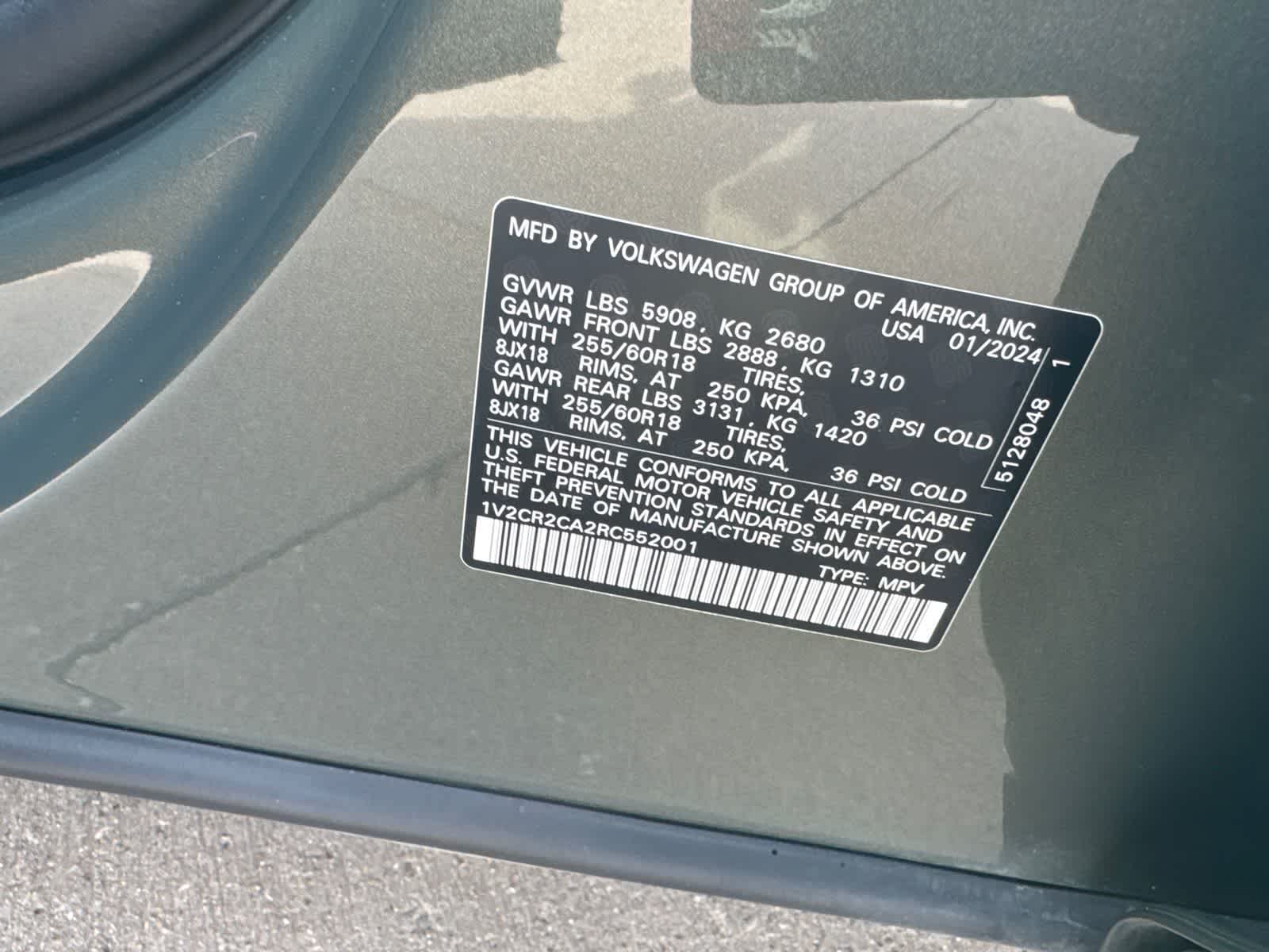 Thumbnail: 2024 Volkswagen Atlas - 21