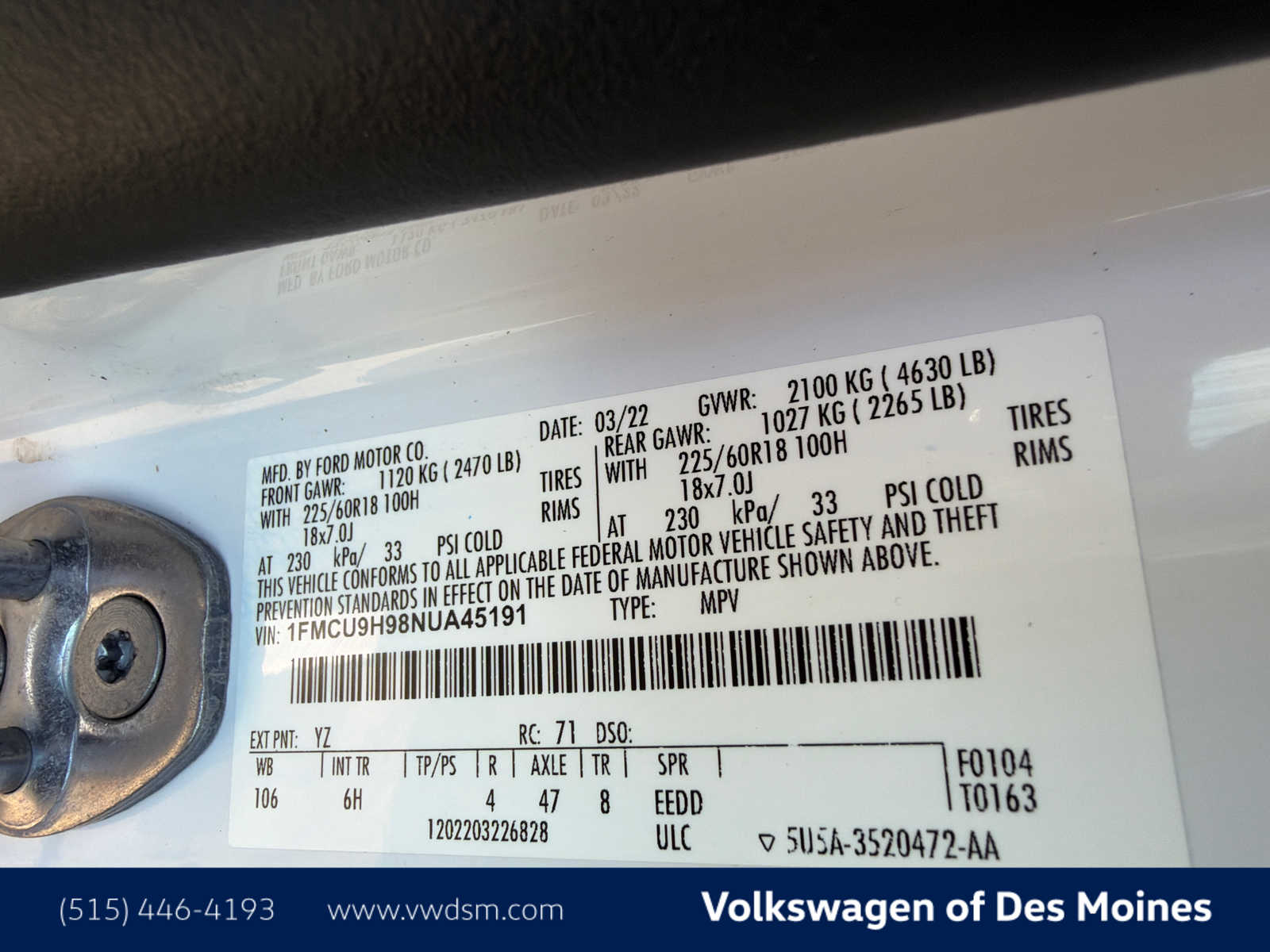 Thumbnail: 2022 Ford Escape - 20