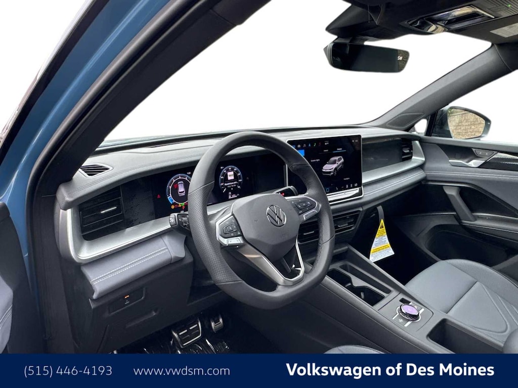 New 2025 Volkswagen Tiguan 2.0T SE R-Line Black SUV