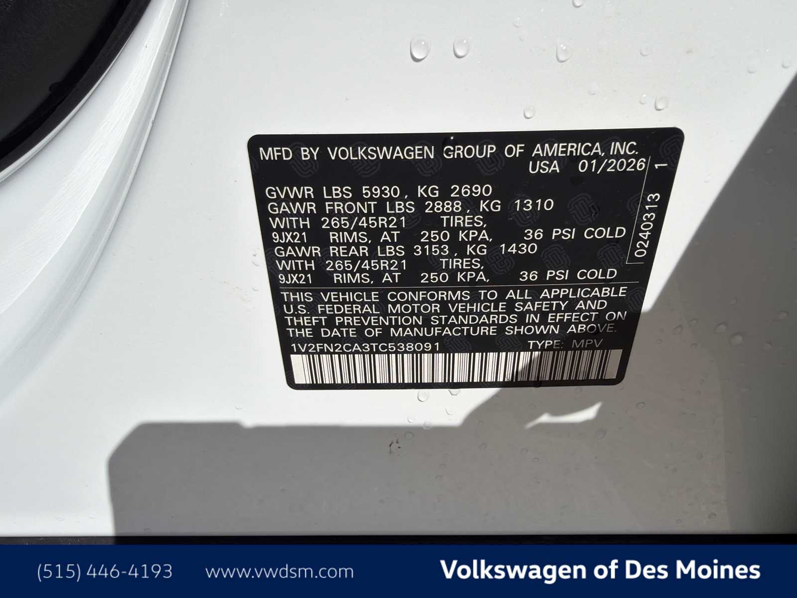 Thumbnail: 2026 Volkswagen Atlas - 21