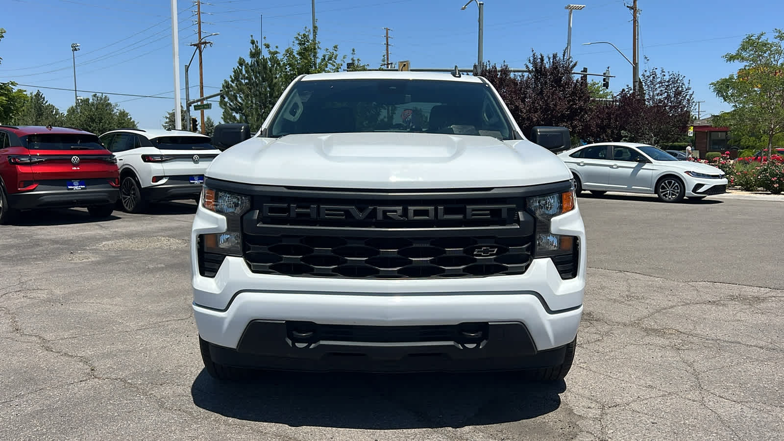 Used 2024 Chevrolet Silverado 1500 Custom with VIN 1GCRDBEK7RZ359419 for sale in Reno, NV