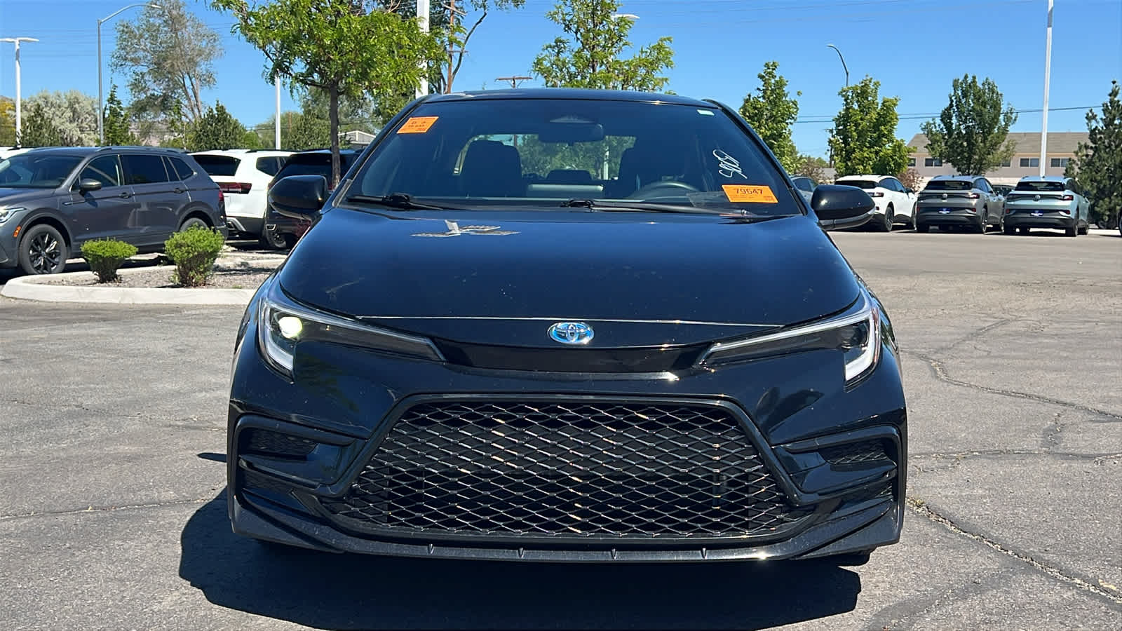 Used 2023 Toyota Corolla SE Infrared with VIN JTDBDMHE4PJ002133 for sale in Reno, NV