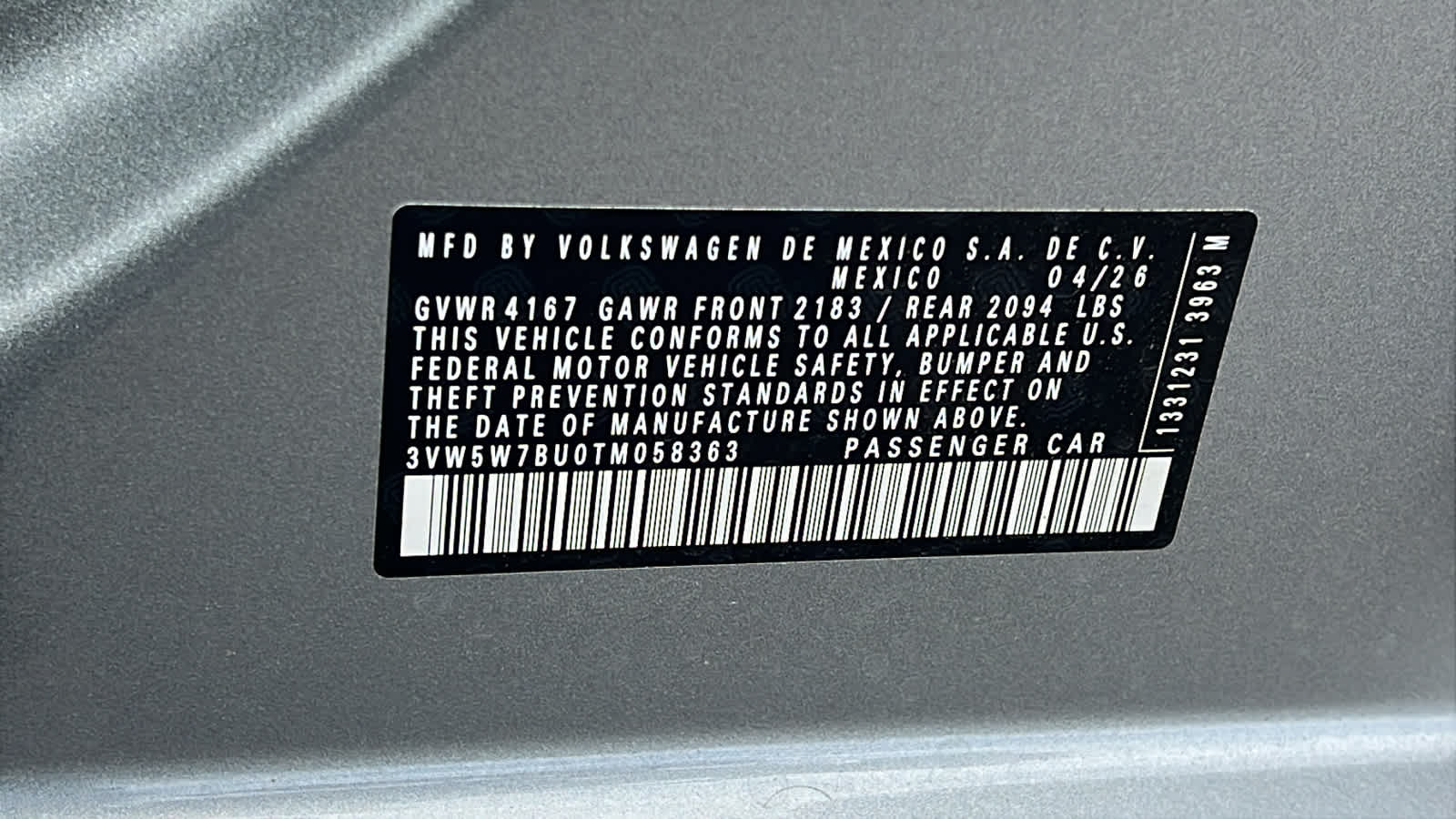Thumbnail: 2026 Volkswagen Jetta - 30