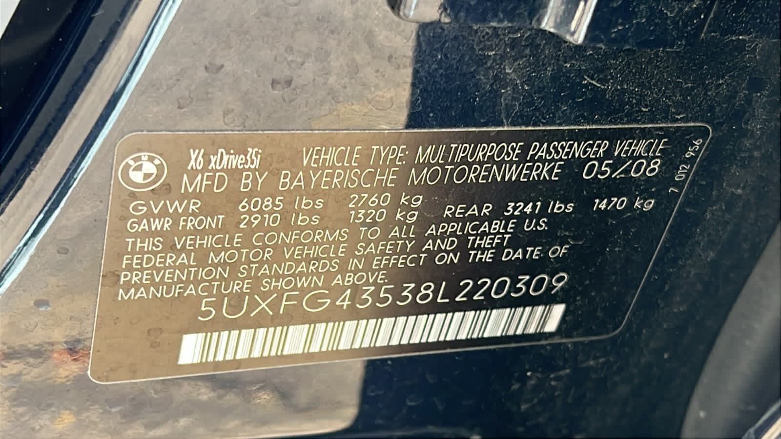 Thumbnail: 2008 BMW X6 - 30