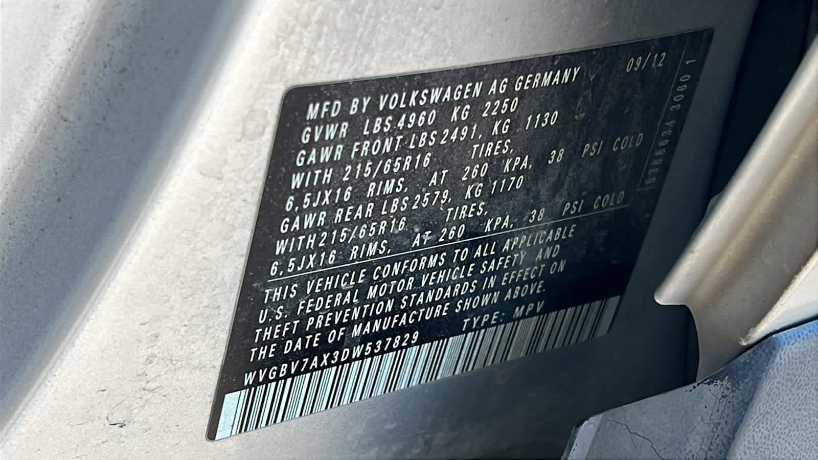 Thumbnail: 2013 Volkswagen Tiguan - 29