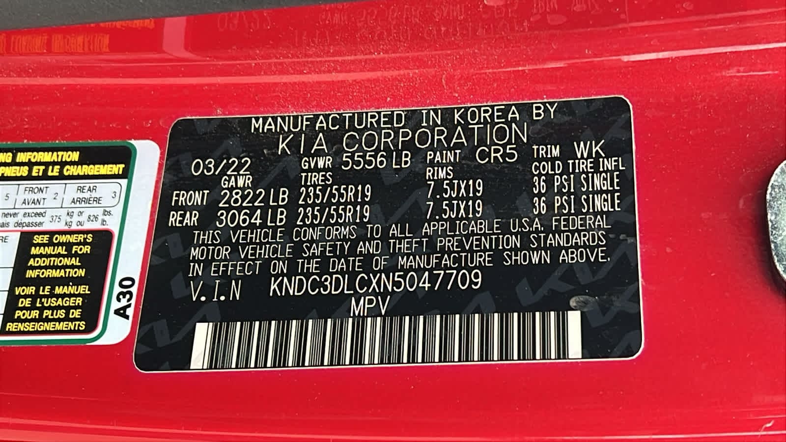 Thumbnail: 2022 Kia EV6 - 30