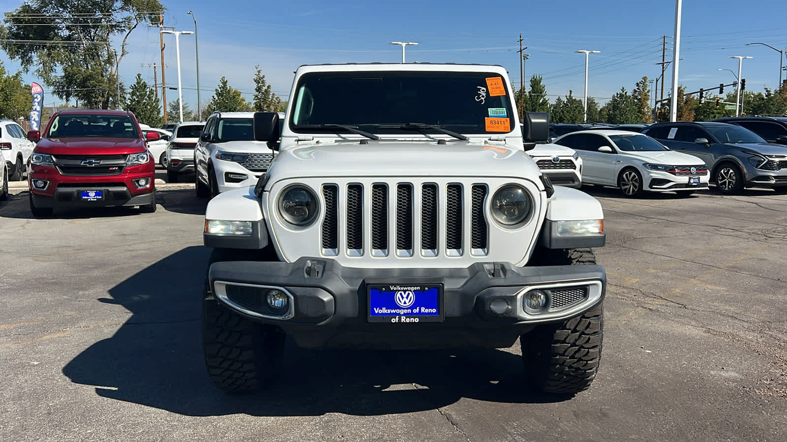 2020 Jeep Wrangler Unlimited Sahara photo 2