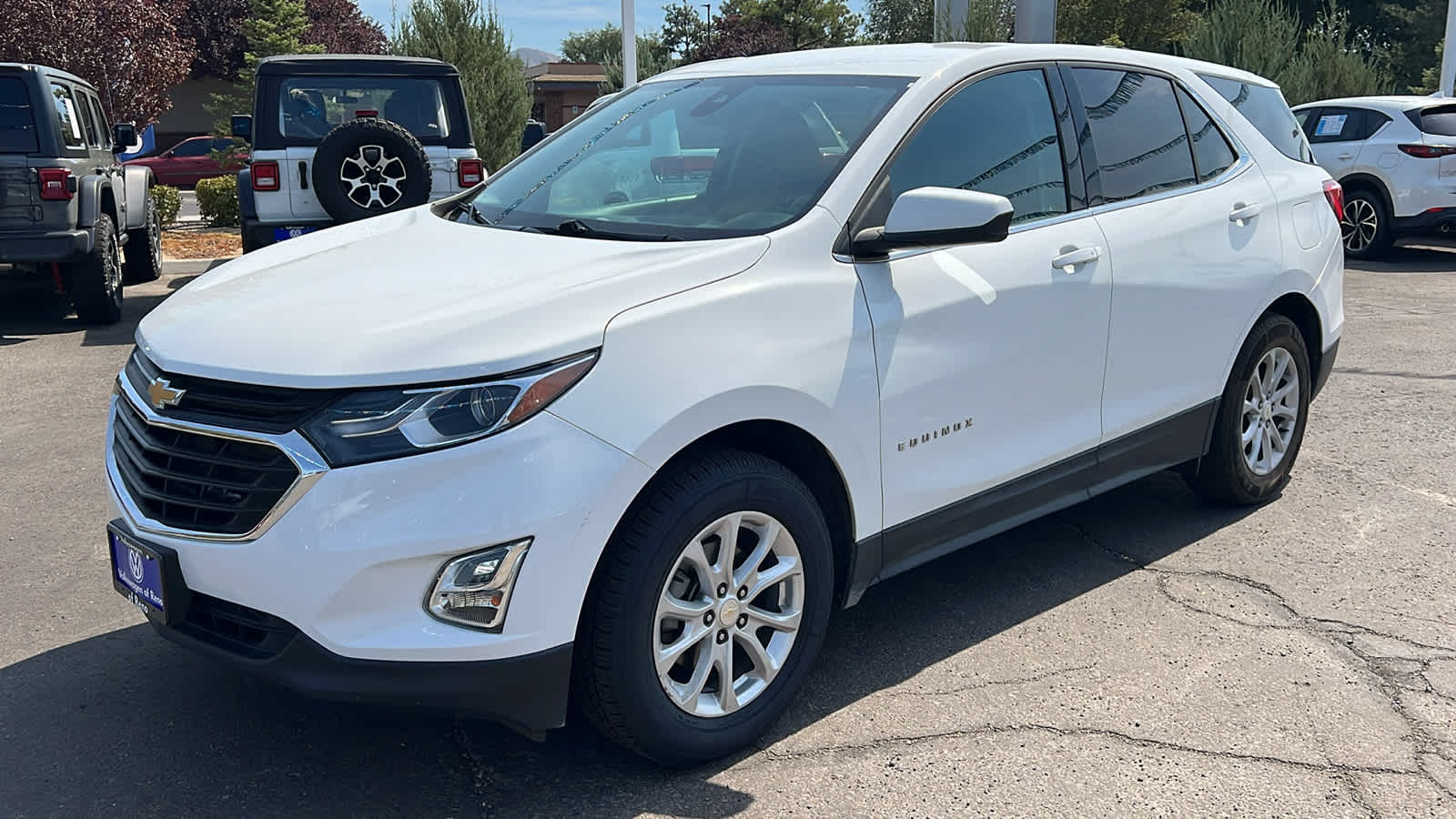 Used 2020 Chevrolet Equinox LT with VIN 3GNAXTEV0LS725611 for sale in Reno, NV