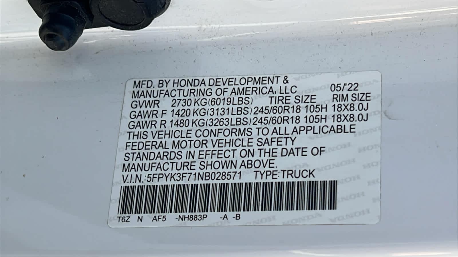Thumbnail: 2022 Honda Ridgeline - 30