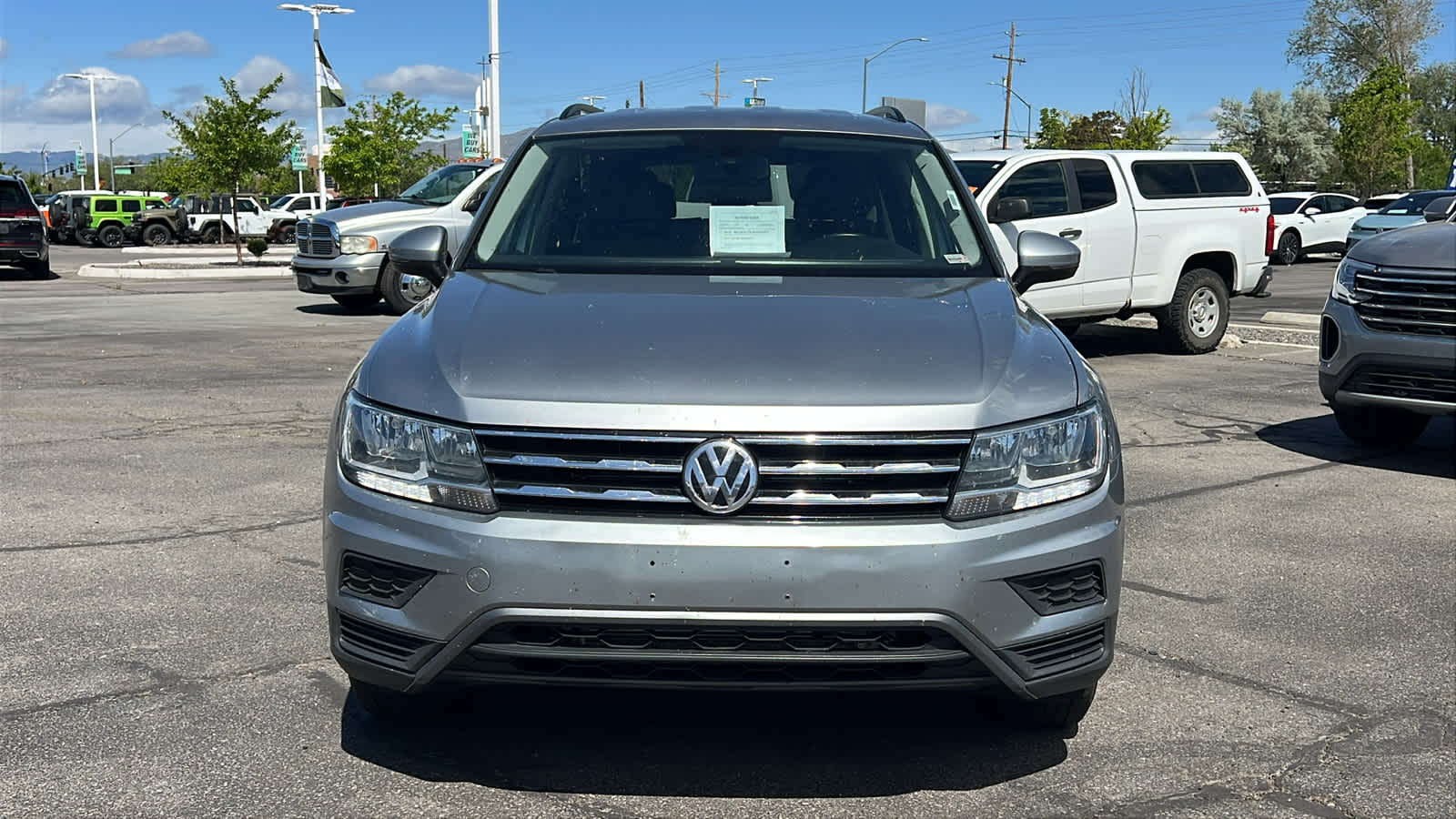 Used 2021 Volkswagen Tiguan SE with VIN 3VV3B7AX9MM125949 for sale in Reno, NV