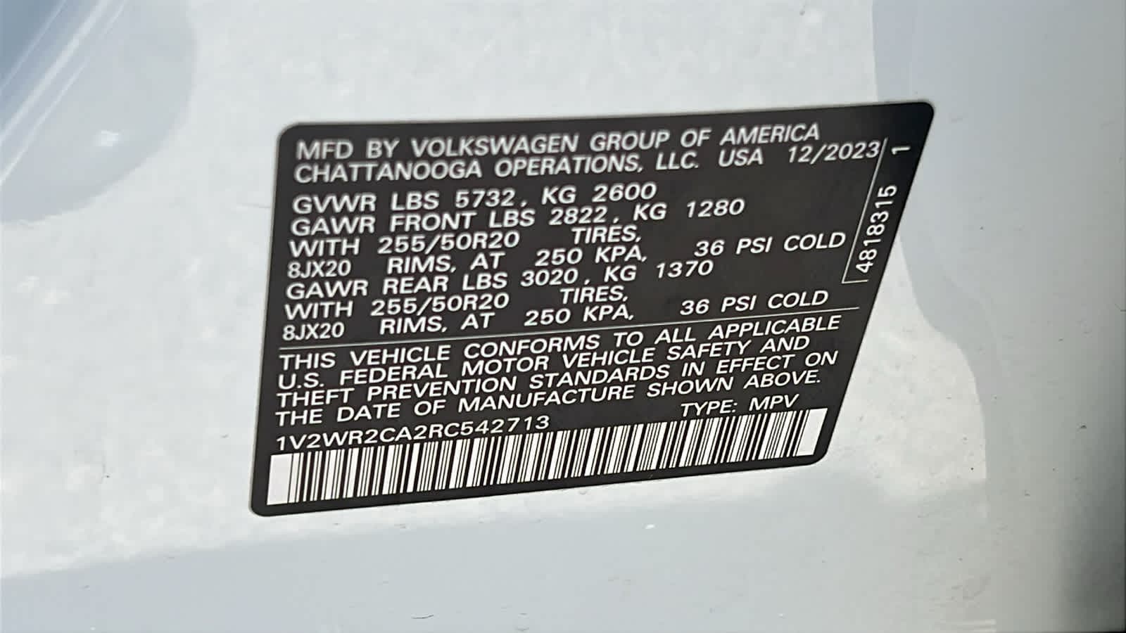 Thumbnail: 2024 Volkswagen Atlas - 30