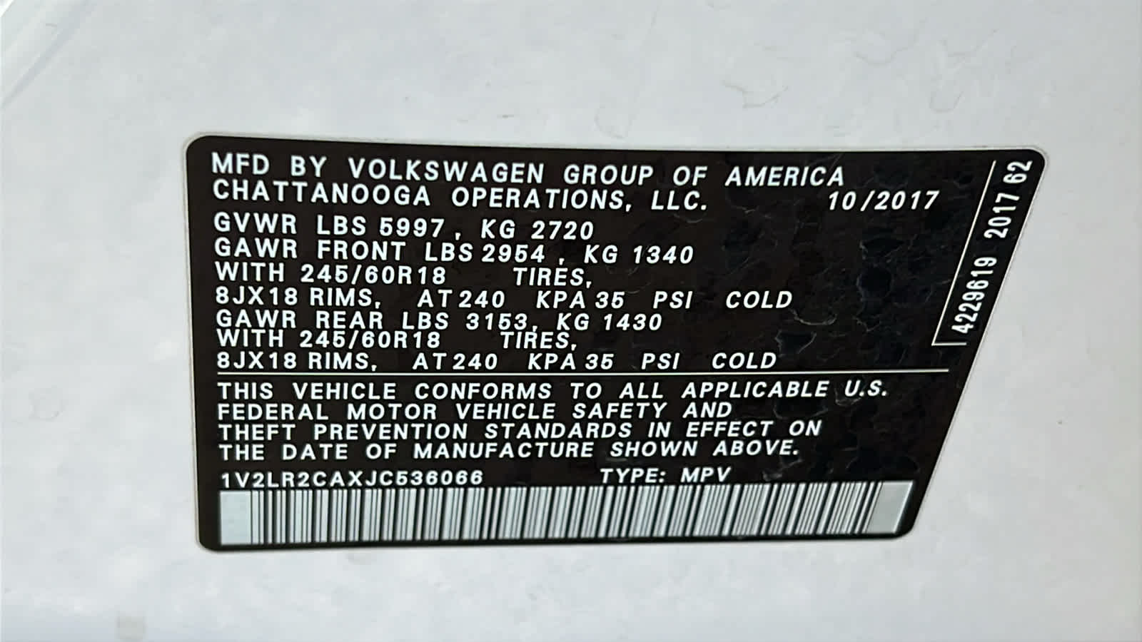 Thumbnail: 2018 Volkswagen Atlas - 30