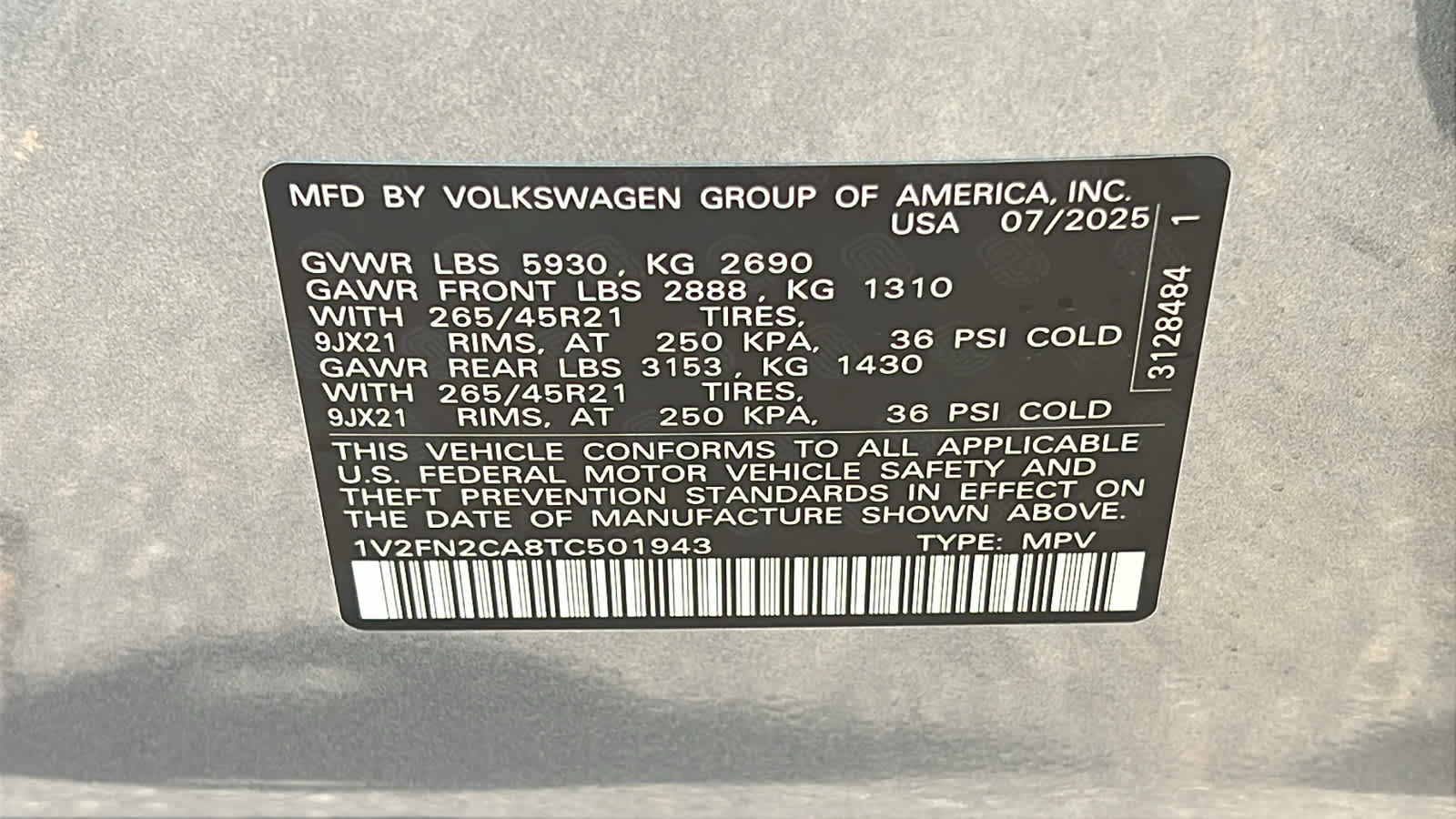 Thumbnail: 2026 Volkswagen Atlas - 30