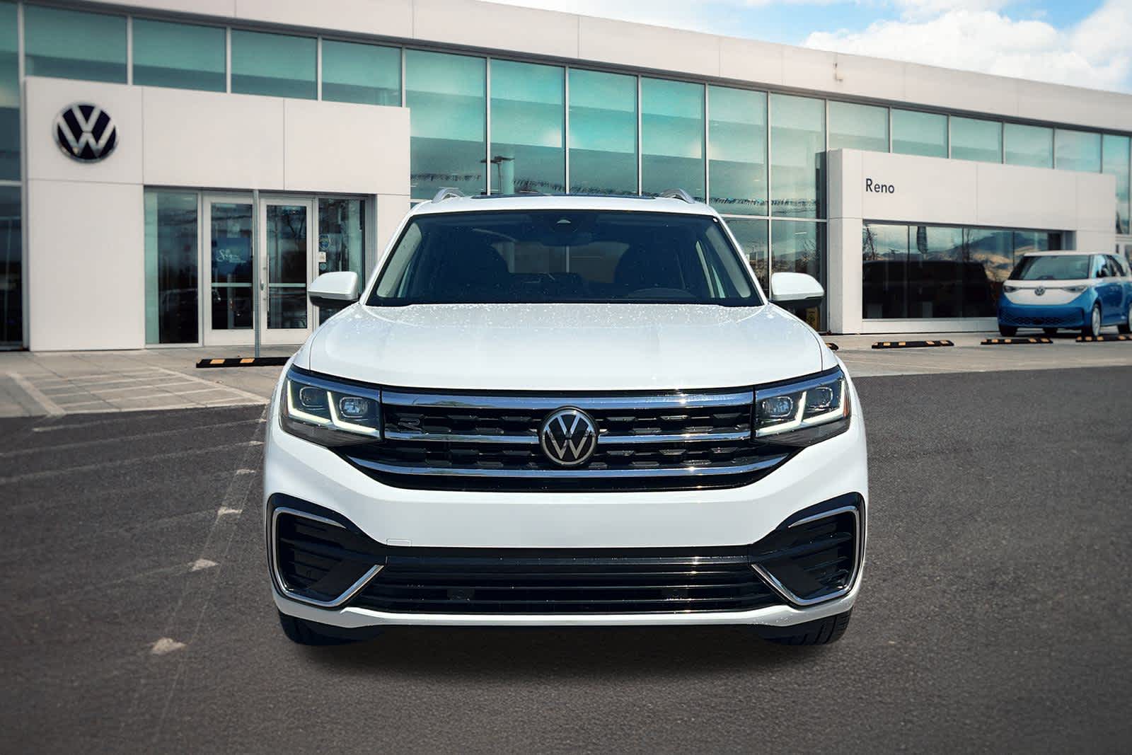 Certified 2021 Volkswagen Atlas SEL R-Line with VIN 1V2SR2CA4MC568768 for sale in Reno, NV