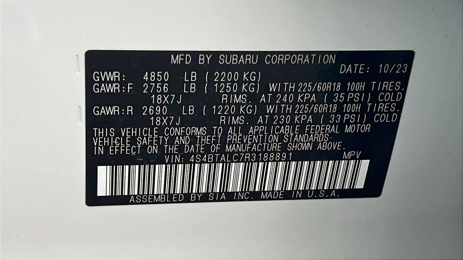 Thumbnail: 2024 Subaru Outback - 30