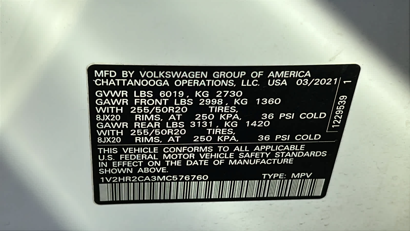 Thumbnail: 2021 Volkswagen Atlas - 30