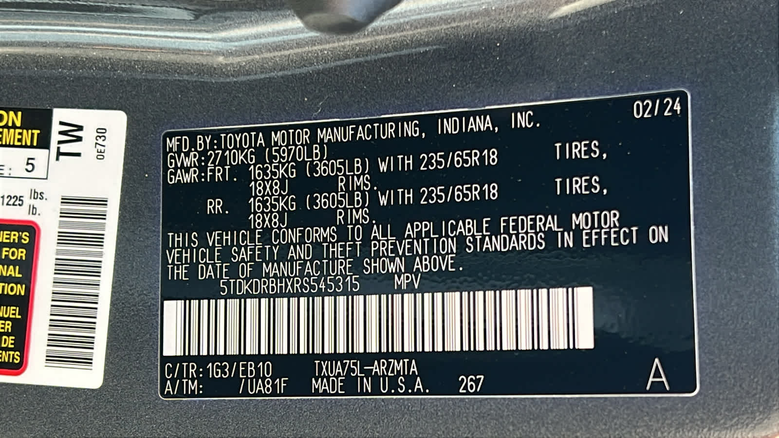 Thumbnail: 2024 Toyota Highlander - 30