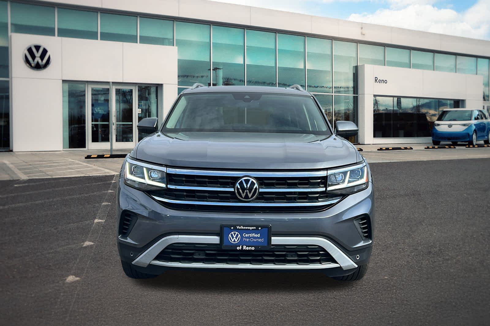 Certified 2021 Volkswagen Atlas SEL with VIN 1V2BP2CA0MC556512 for sale in Reno, NV